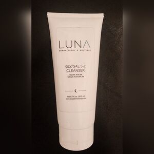 LUNA DERMATOLOGY GLY/SAL 5-2 DEEP FACE CLEANSER GLYCOLIC 5% SALCYLIC 2% 6.7oz
